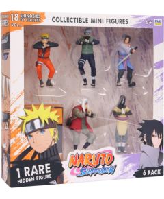 P.m.i. Kids World NARUTO SHIPPUDEN FIGURES - 6 PACK DELUXE EDITION VER. B Figūriņas un varoņi