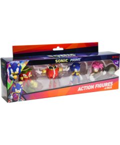 P.m.i. Kids World SONIC PRIME - FIGURKA AKCJI - ZESTAW 4 FIGUREK MIX Figūriņas un varoņi