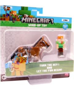 P.m.i. Kids World MINECRAFT S2 3D WIND-UP TOY - ALEX & HORSE Фигурки и герои