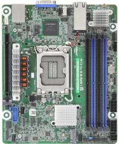Asrock EC266D4ID-2T/X550 motherboard Intel C266 LGA 1700 mini ITX Mātes plates