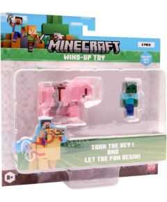 P.m.i. Kids World MINECRAFT S2 3D WIND-UP TOY - BABY ZOMBIE & PIG Фигурки и герои