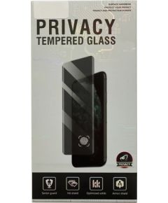 Tempered glass Full Privacy Apple iPhone 16 black Ekrānu aizsardzība