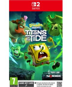 ''Thq Nordic'' NSW2 SpongeBob SquarePants:Titans of theTide (Game Key Card) Nintendo spēles