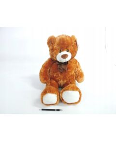 Madej Maskotka Miś pluszowy z kokardką 70 cm brązowy Мягкие игрушки