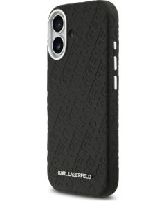 Karl Lagerfeld Grained PU Repeated Logo MagSafe Case Чехол для Apple iPhone 17 Чехлы - альтернативные