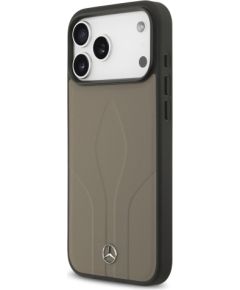 Mercedes Leather The Move MagSafe Case Aizsargapvalks priekš Apple iPhone 17 Pro Max Neoriģinālie Maciņi