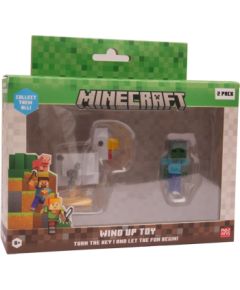 P.m.i. Kids World MINECRAFT S2 3D WIND-UP TOY - CHICKEN & JOCKEY Фигурки и герои