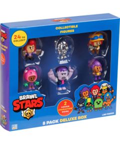 P.m.i. Kids World BRAWL STARS S1 FIGURES - 8 PACK DELUXE BOX VER.C Figūriņas un varoņi