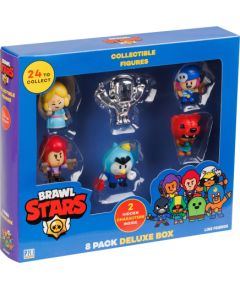 P.m.i. Kids World BRAWL STARS S1 FIGURES - 8 PACK DELUXE BOX VER.B Figūriņas un varoņi