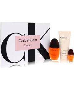 Calvin Klein Obsession Gift Set EDP 100 ml body lotion 200 ml Obsession and exclusive miniparf 100ml Парфюмерные наборы