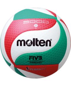 Volleyball ball for competition MOLTEN V5M5000-DE FIVB FLISTATEC , synth. leather size 5 Volejbolam
