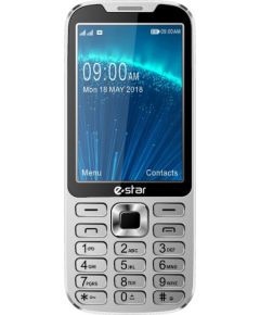 eSTAR X35 Feature Phone Dual SIM Silver Мобильные телефоны