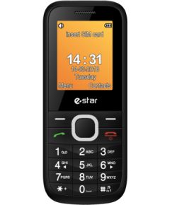 eSTAR X18 Feature Phone Dual SIM Silver Mobilie telefoni