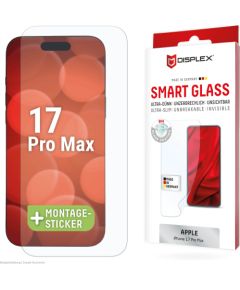 Apple iPhone 17 Pro Max Smart Screen Glass By Displex Transparent Ekrānu aizsardzība