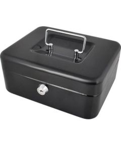 Iso Trade Kasetka metalowa na pieniądze, czarna na zamek (1524) Новости - Для офиса