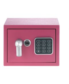 Yale Yale Mini Electronic Safe Pink Sejf podstawowy YSV mini różowy Новости - Для офиса