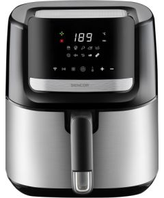 Smart hot air fryer Sencor, black/stainless steel Multifunkcionālie katli
