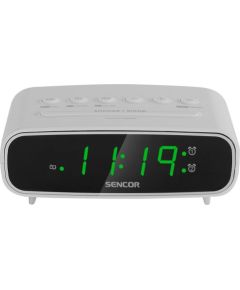 Radio alarm clock Sencor, white Радио,Радио будильники