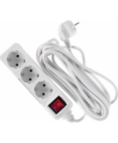 Bellight Extension cord with 3 sockets 1.5m Strāvas pagarinātāji