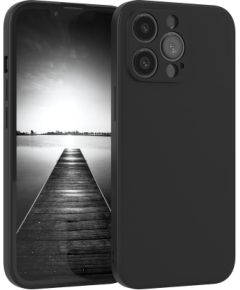 Case Liquid Silicone 1.5mm Samsung A165 A16 4G/A166 A16 5G black Neoriģinālie Maciņi