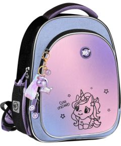 Skolas pusrāmja mugursoma YES S-109 Cute Unicorn Mugursomas