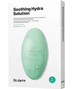Dr. Jart+ Dermask Water Jet Soothing Hydra Solution 5 x - Hydratační a zklidňující pleťová maska 25.0g Smaržas - NESAKĀRTOTS
