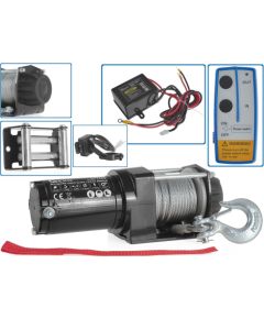 Elektriskā vinča 12V, 2500LB, G81702 GEKO Jaunumi -Dārzam
