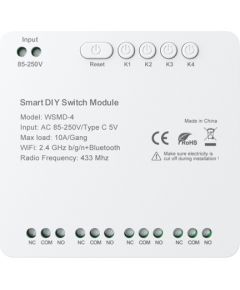 DIY Avatto WSMD-4 250V smart switch module Viedie slēdži