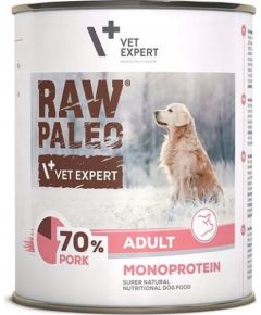 VetExpert VetExpert Raw Paleo Wieprzowina Adult Can 800g Suņu barība