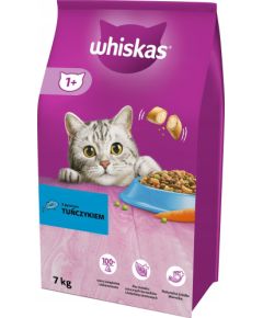 Whiskas WHISKAS Kot Adult Sucha Karma z tuńczykiem 7kg Сухой корм для кошек