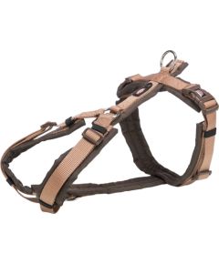 Trixie Premium trekking, szelki, dla psa, karmel/orzech laskowy, taśma parciana, S: 36–44 cm/15 mm Citas preces