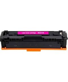Compatible toner HP W2213X Magenta with chip Lāzerprinteru izejmateriāli