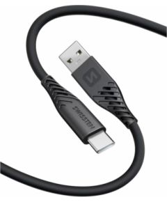 Swissten Soft Silicone USB - USB-C 60W Кабель для передачи данных и зарядки 0.4m Дата USB-кабели