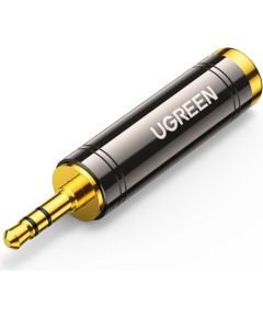Ugreen   Ugreen adapter 3.5mm audio adapter (male) to 6.35mm mini jack (female) gray (AV168) Grey Aудио-видео