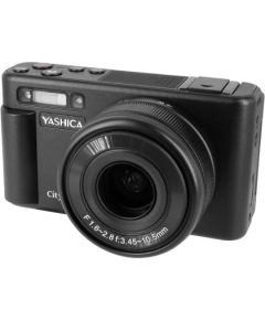 YASHICA City 100 digitālā kamera, melna Цифровые фотокамеры