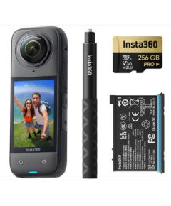 Insta360 X4 Adventure Bundle 360-kamera melna Спортивные видеокамеры