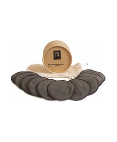 Pola Cosmetics Makeup Remove Pads - Odličovací tampony s uhlíkovými vlákny ( 10 ks ) Ķermeņa kosmētika