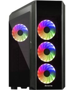 Case CHIEFTEC Scorpion 3 GL-03B-OP MidiTower Not included ATX MicroATX MiniITX Colour Black GL-03B-OP Корпуса