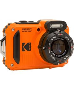 Kodak Zemūdens kamera, ūdensizturīga, 15 m, 16 megapikseļu, 1080p, 4 optiskās tālummaiņas, Wifi  oranža Jaunumi - Datori