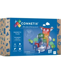 Pronice CONNETIX Rainbow Ball Run Expansion Pack 66 el kulodrom magnetyczny 3+ Конструкторы