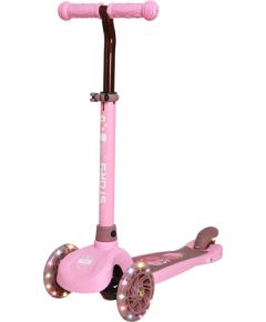 Story Mini LED trīsriteņu skrejritenis LED PINK Самокаты детские