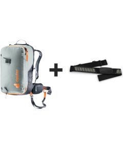 Plecak lawinowy Deuter Alproof Lite 22L - tin/black + Czujnik Garmin HRM Dual Mugursomas