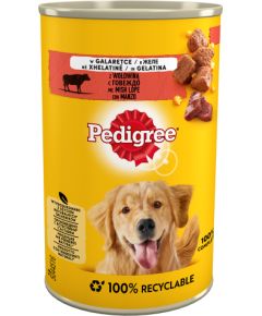 Pedigree beef in jelly 400g Suņu barība