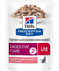 Hill's HILL"S Prescription Diet Digestive Care i/d Feline with salmon - wet cat food - 85g Консервы кошек