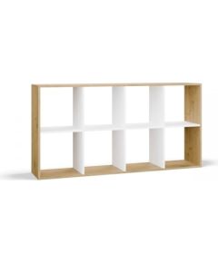 Top E Shop MALAX 2X4 ARTISAN/WHITE BOOKCASE Jaunumi -Dārzam
