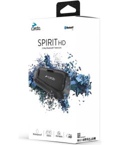 Cardo Spirit HD motorcycle intercom 2 channels 600 m Black Austiņas