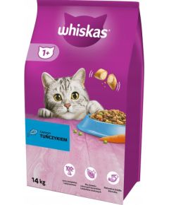 WHISKAS Adult with delicious tuna - dry cat food - 14kg Сухой корм для кошек