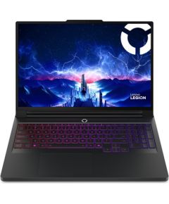 Lenovo Legion Pro 7 16IAX10H Ultra 9 275HX 16" WQXGA OLED 500nits Glossy 240Hz 64GB DDR5 6400 2X1TB GeForce RTX 5090 24GB 99.9Wh NoOS Eclipse Black + Lenovo Legion 16" Gaming Backpack GB700 Portatīvie datori