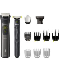 Philips MG9540/15 hair trimmers/clipper Grey 27 Lithium-Ion (Li-Ion) Matu, Bārdas, Ķermeņa trimmeri