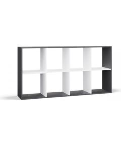 Top E Shop MALAX 2X4 SHELVING UNIT, ANTHRACITE/WHITE Jaunumi -Dārzam